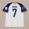 Amar Dedic Bosnia and Herzegovina 2026 World Cup White Football Jersey