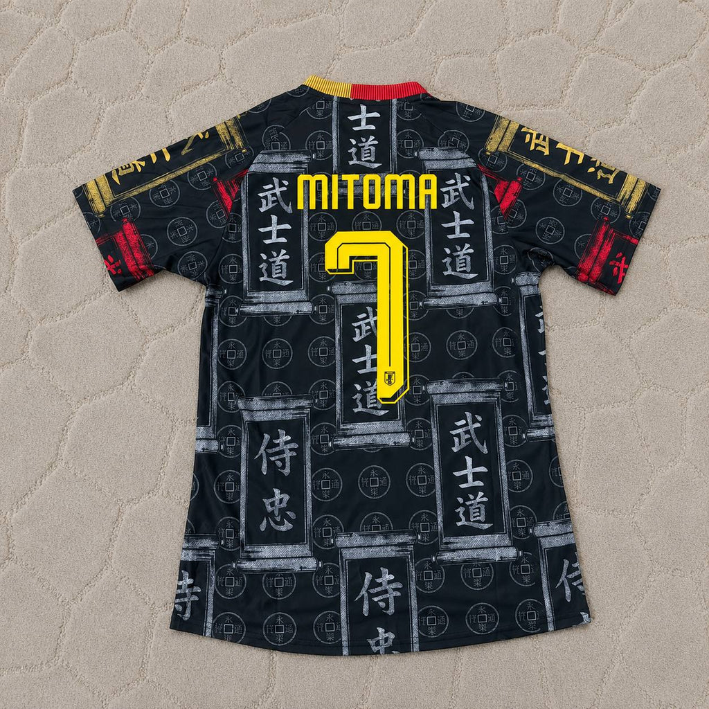 Kaoru Mitoma Japan Commemorative Football Jersey
