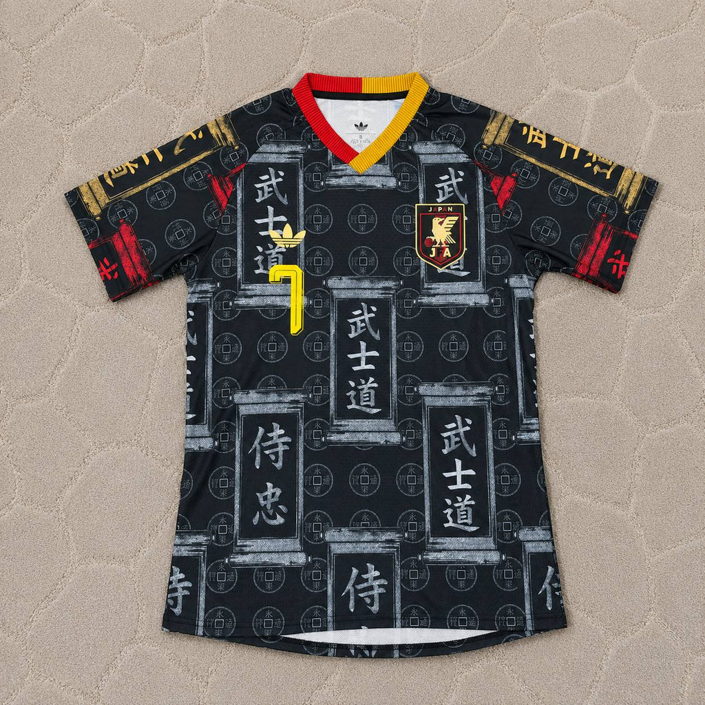 Kaoru Mitoma Japan Commemorative Football Jersey