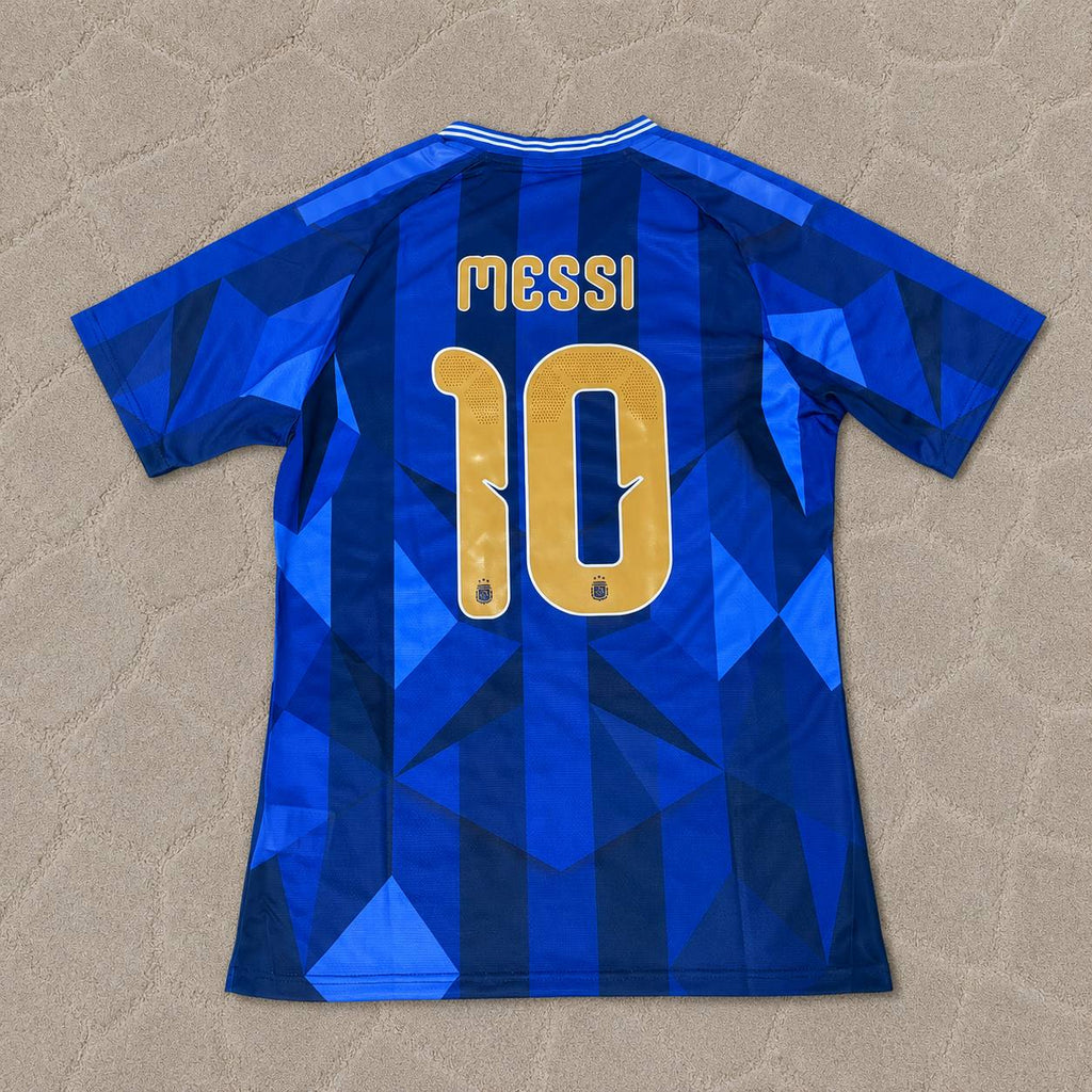 Lionel Messi #10 Argentina Commemorative Football Jersey Kit