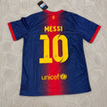 Lionel Messi Barcelona 2012/2013 Retro Home Football Jersey