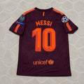 Lionel Messi Barcelona 2017-2018 Third Retro Football Jersey