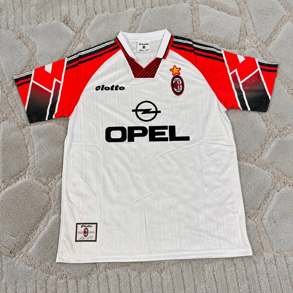 Paolo Maldini #3 AC Milan 1996-1997 Retro Away Football Shirt - Premium Jersey