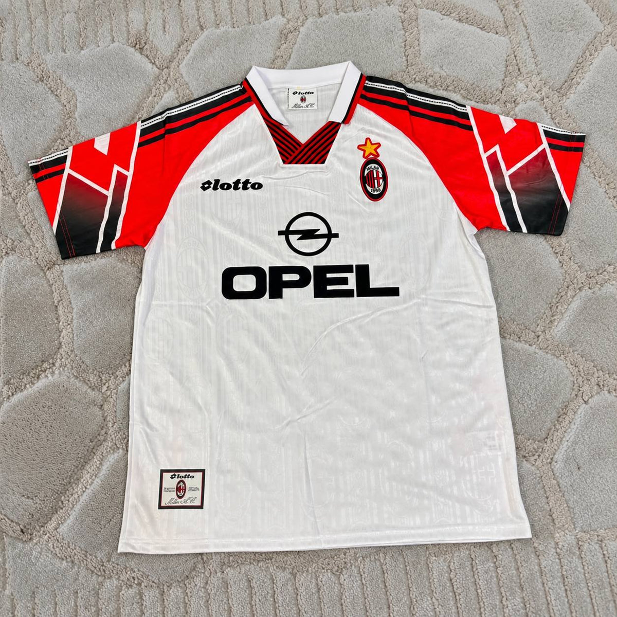Paolo Maldini #3 AC Milan 1996-1997 Retro Away Football Shirt - Premium Jersey