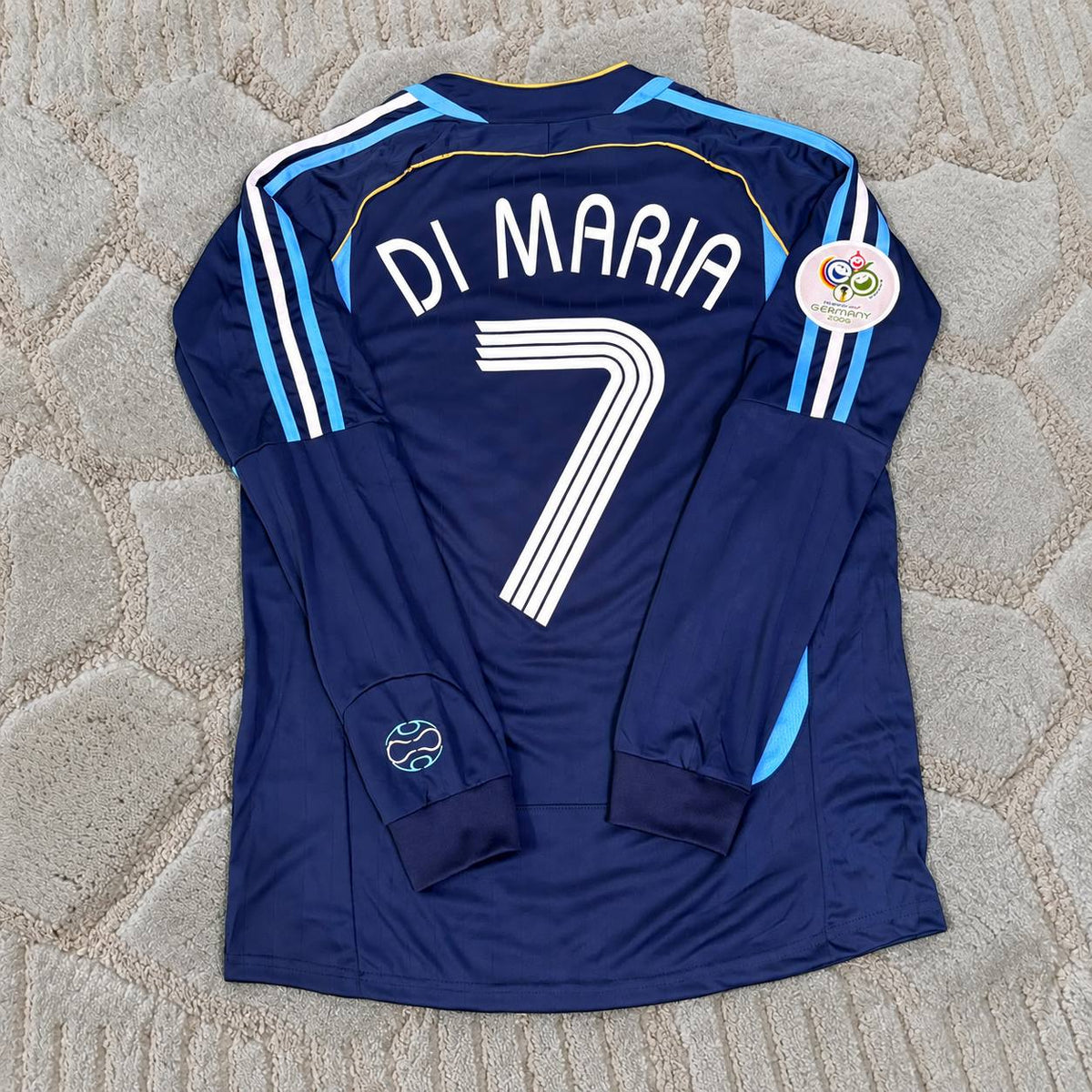 Angel Di Maria Argentina 2006 World Cup Long Sleeve Retro Jersey – Classic Vintage