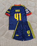 Arsenal FC Junior Declan Rice #4 Kids 2026-2027 Away Youth Jersey – Premium Shirt