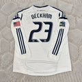 David Beckham 23 - LA Galaxy 2011/12 MLS Retro Kit Jersey - Premium Jersey - Maillot Trikot
