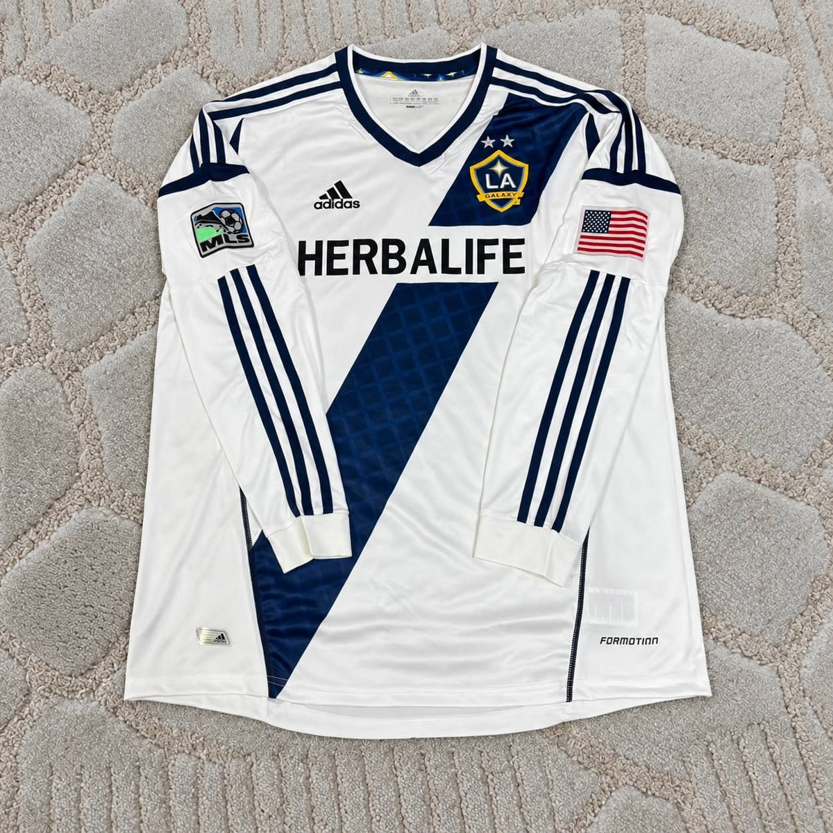 David Beckham 23 - LA Galaxy 2011/12 MLS Retro Kit Jersey - Premium Jersey - Maillot Trikot