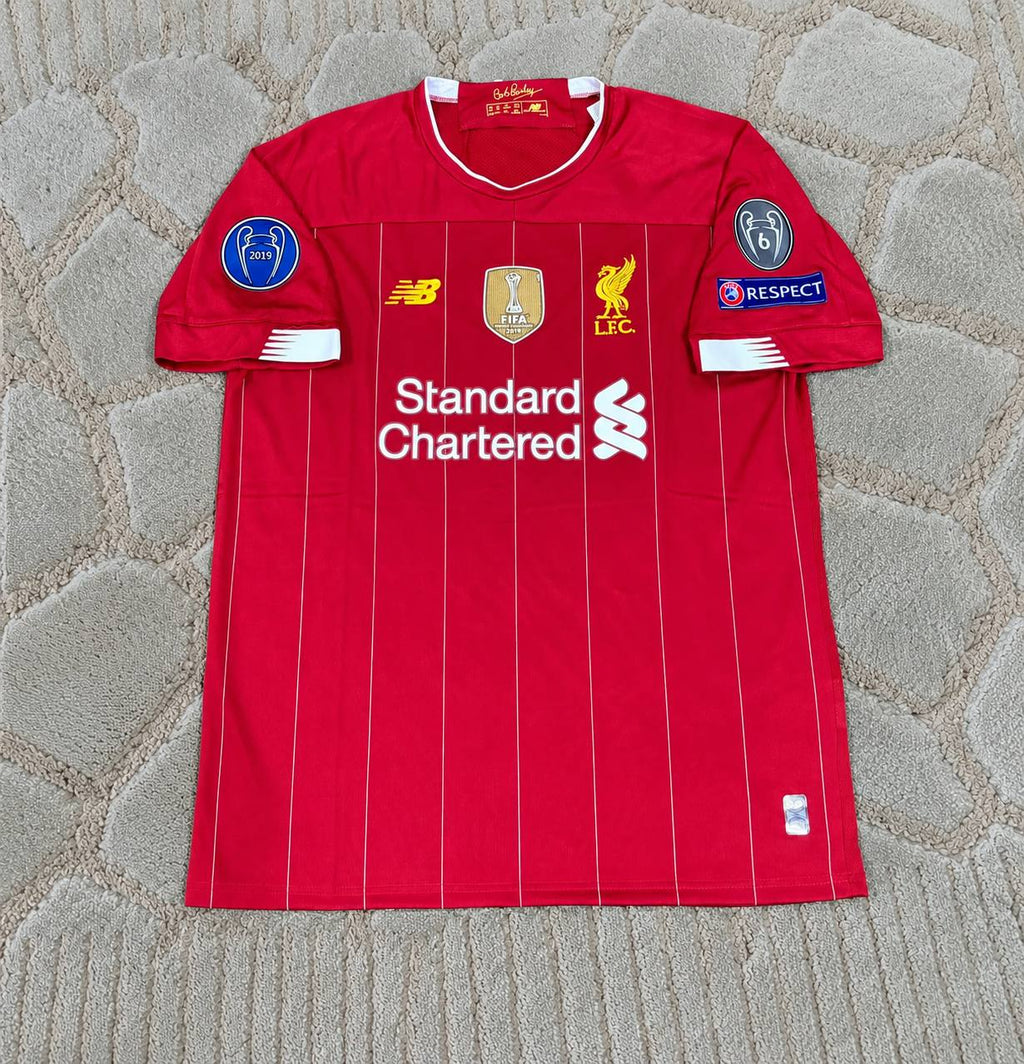 Sadio Mane Liverpool 2019-2020 Premier League Champions Retro Jersey Kit – Iconic #10 - Trikot Maillot