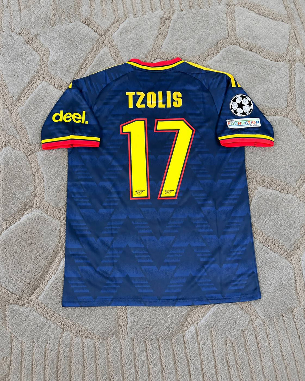 Christos Tzolis Arsena 2026-2027 Away Jersey – Premier New Season - Football Jersey Kit