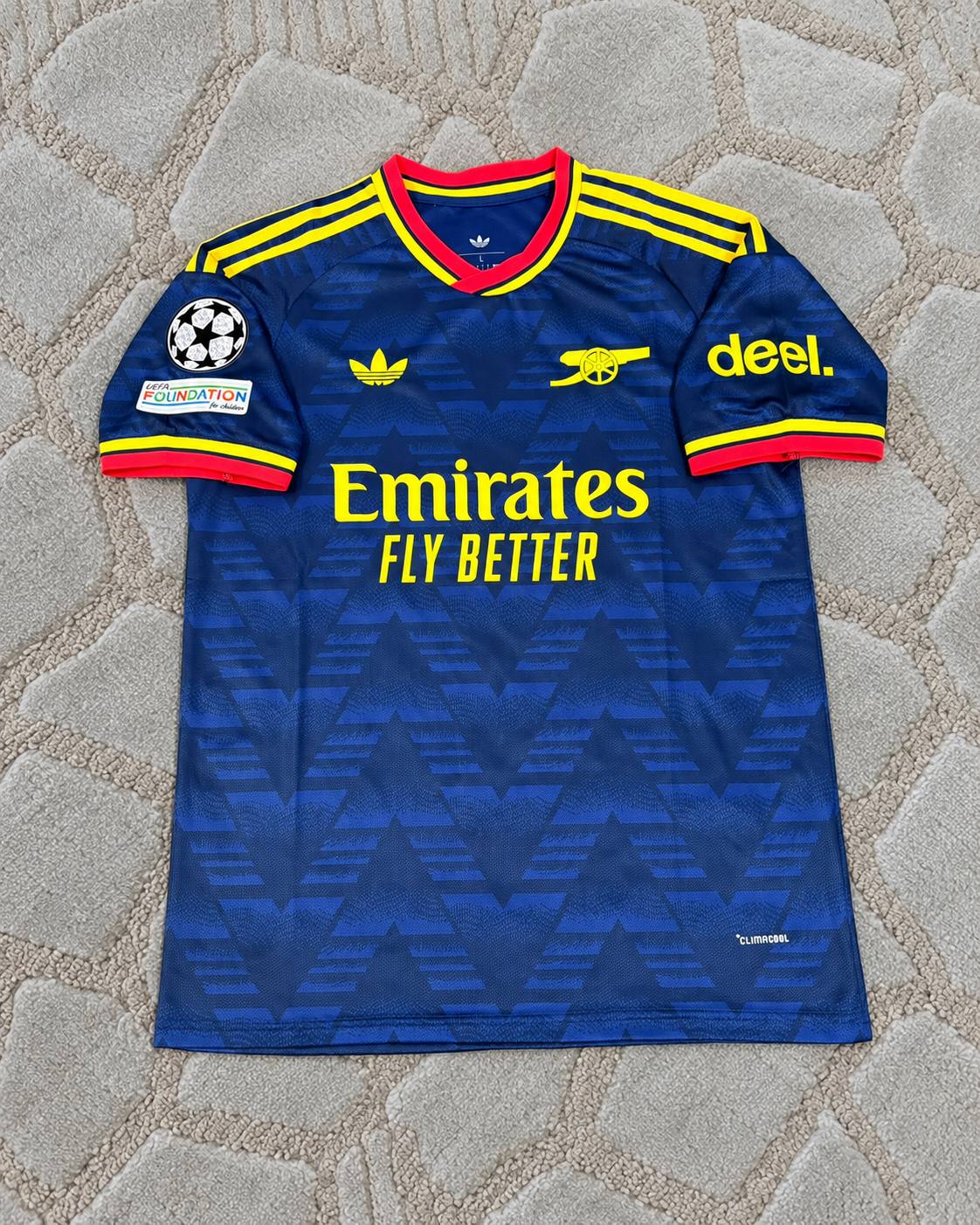 Christos Tzolis Arsena 2026-2027 Away Jersey – Premier New Season - Football Jersey Kit