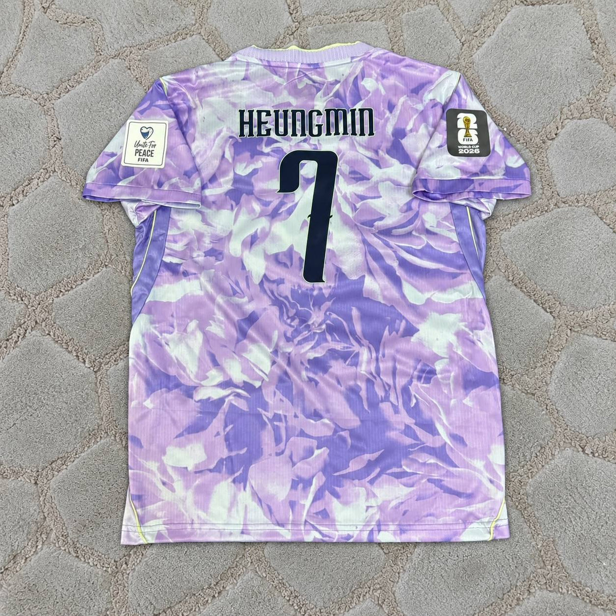 Heung-Min Son #7 Korea Football 2026 World Cup Away Youth Jersey – World Stage Edition - Premium Jersey Kit