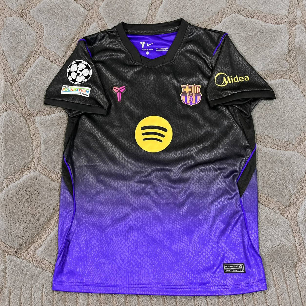 Pau Cubarsi #5 Barcelona Champions League Patch New Season 2026-2027 Away Jersey – Trikot Maillot - Football Shirt