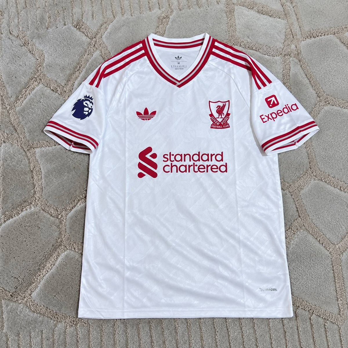 Bradley Barcola #29 Liverpool  2026-2027 White Away Jersey – Premium Jersey Kit - Trikot Maillot