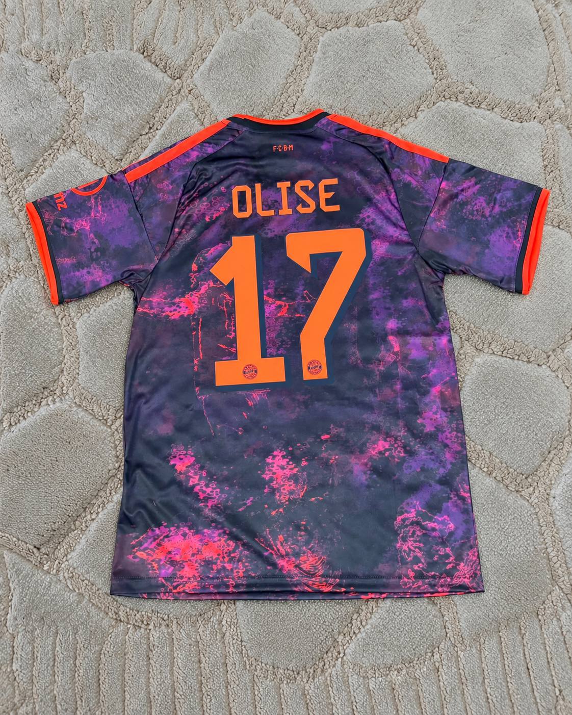 Michael Olise #17 Bayern Munich 2026-2027 Third Jersey – Premium Jersey Kit - Trikot Maillot
