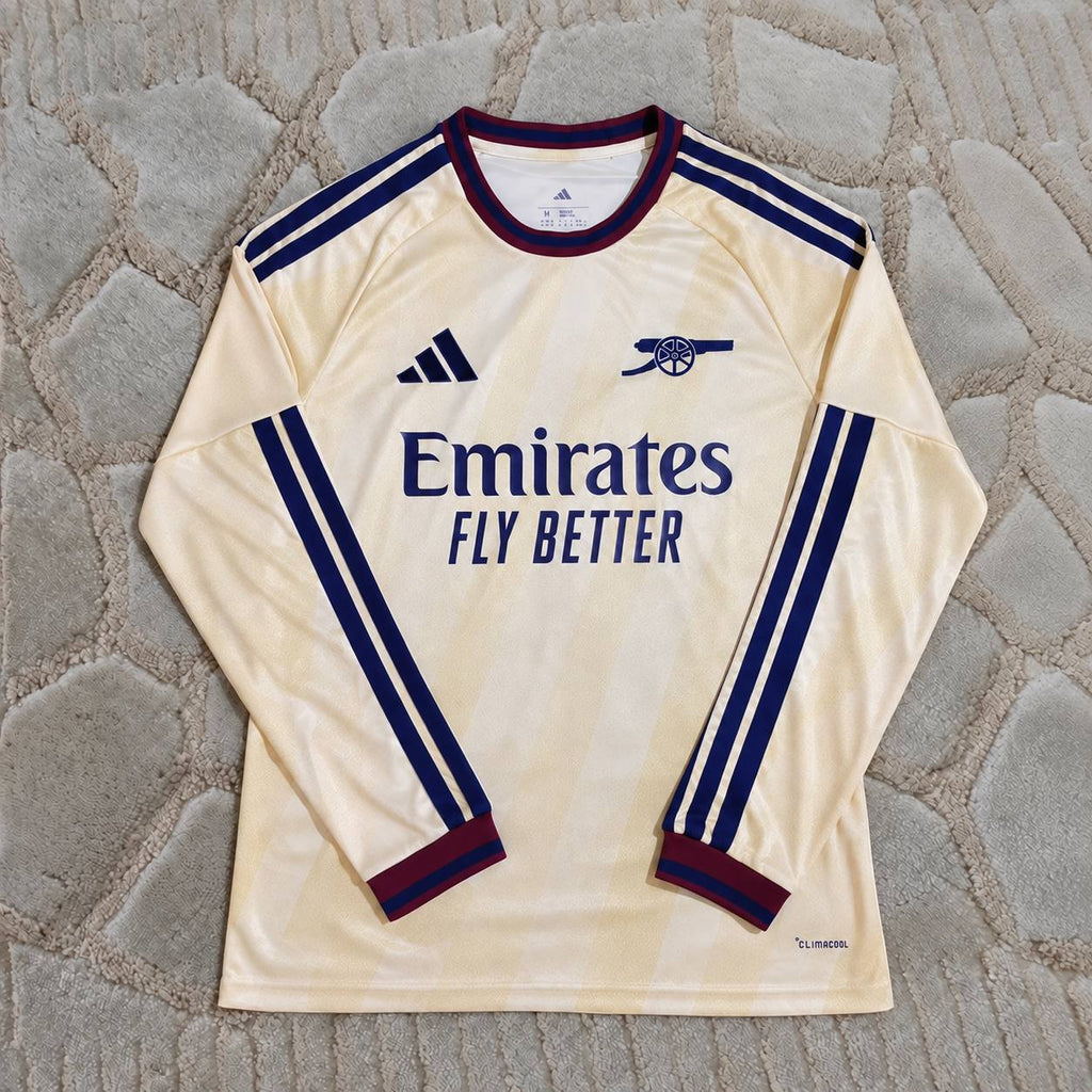 Martin Odegaard #8 Arsenal 2026-2027 Long Sleeve Third Jersey – Premium Jersey Kit