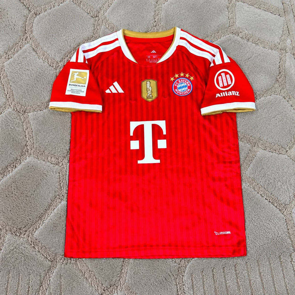 Joshua Kimmich #6 Bayern Munich 2026-2027 Home Jersey – Gold Bundesliga Champions Patch - Trikot Maillot