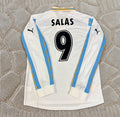 Marcelo Salas Lazio 1999-2000 White Long Sleeve Retro Jersey – #9 Football Shirt - Trikot Maillot