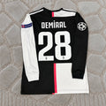 Merih Demiral #28 Juventus 2019-2020 Sleeve Retro Home Jersey – Italian Champions - Trikot Maillot