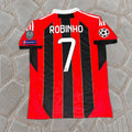 Robinho #7 Ac Milan 2012-2013 Home Retro Jersey – Classic Football Shirt - Trikot Maillot