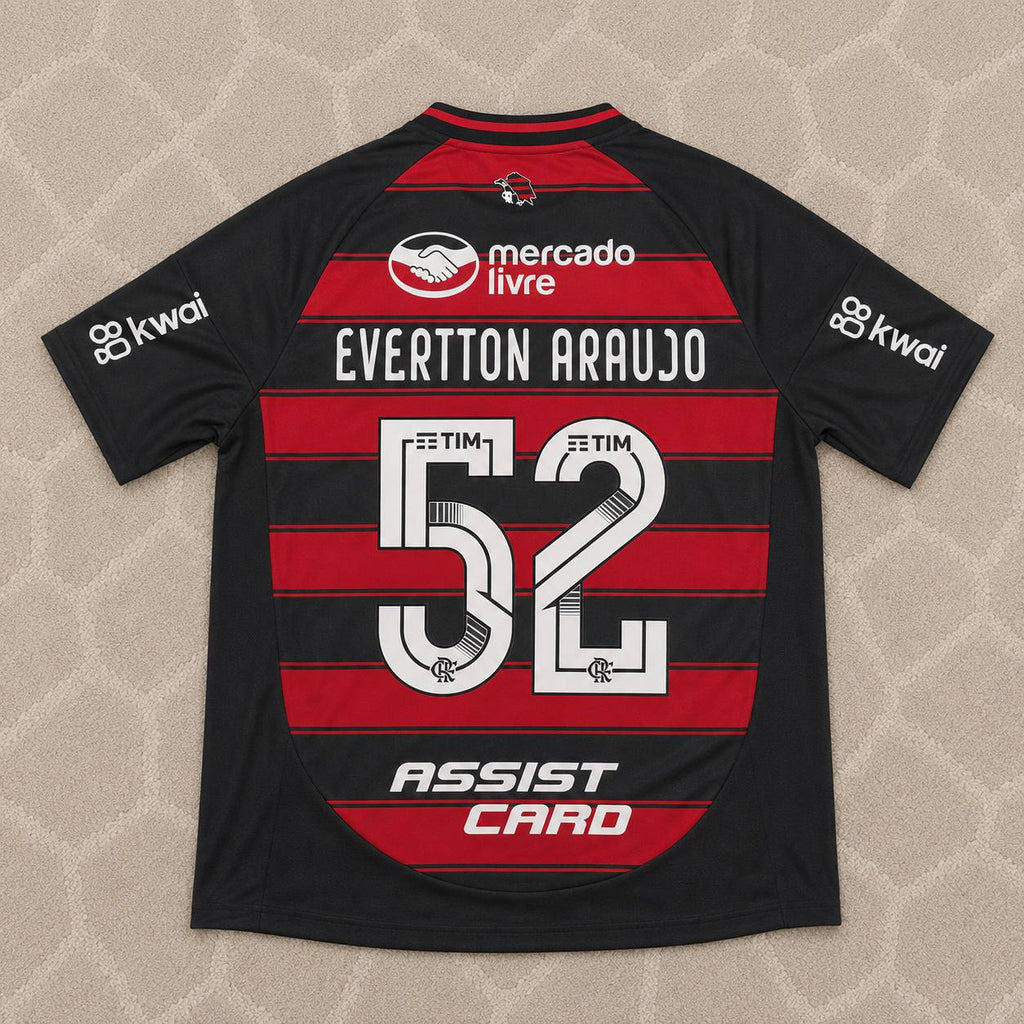 Evertton Araujo Flamengo 2026 Football Jersey