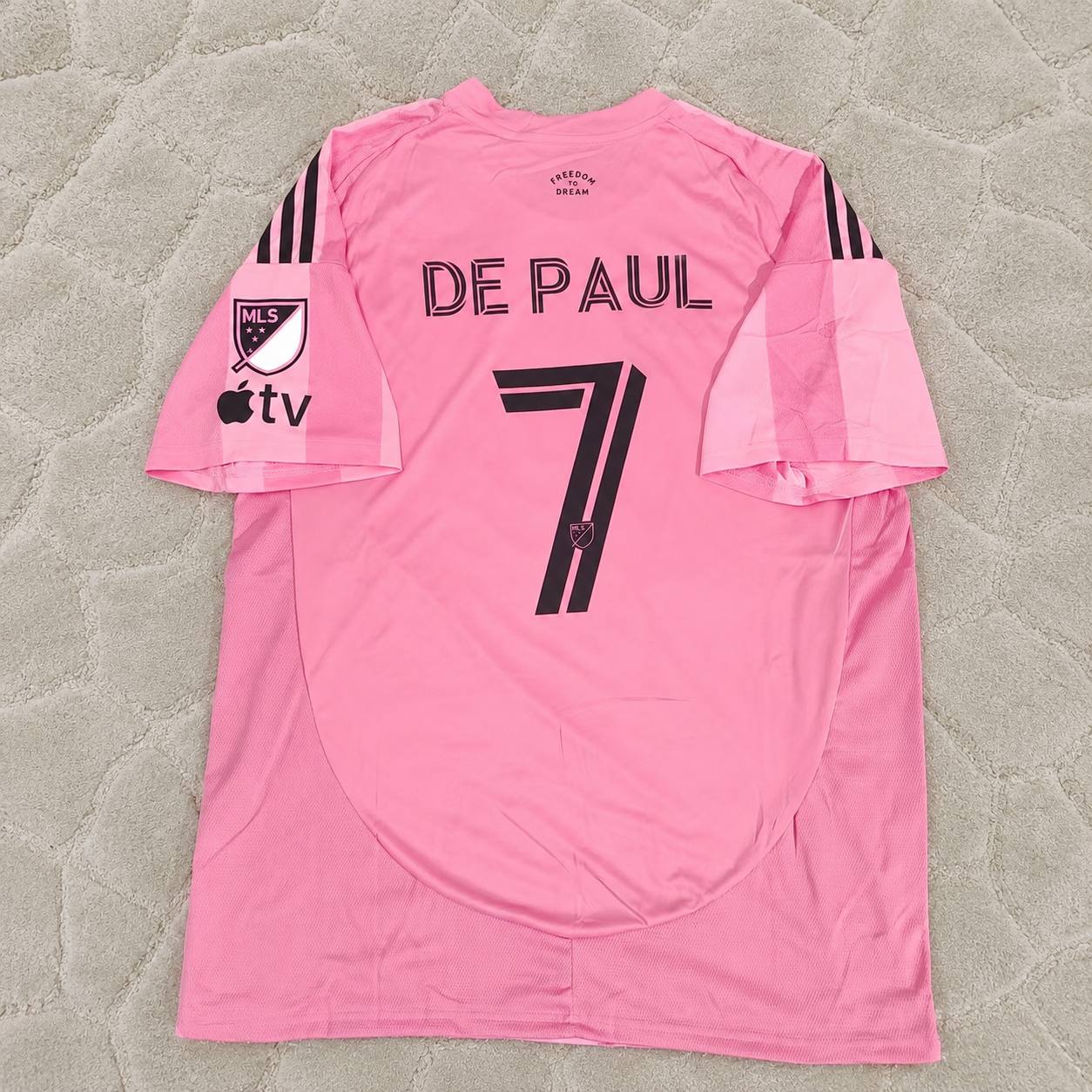 Rodrigo de Paul 7 Inter Miami 2026 New Season Jersey Trikot Maillot