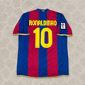 Ronaldinho Barcelona 2007 2008 Retro Jersey Maillot Trikot Maglia