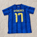 Viktor Gyökeres Sweden 2026 World Cup Away Blue Football Jersey