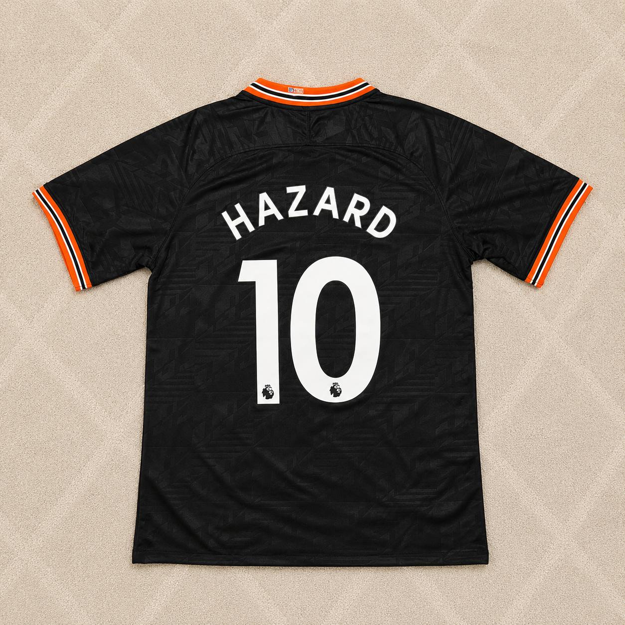 Eden Hazard Chelsea 2019/2020 Away Black Retro Football Jersey Kit