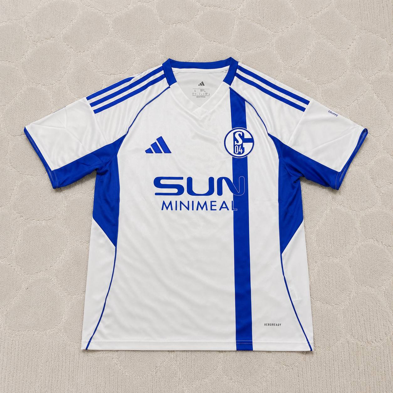 Edin Dzeko 10 Schalke 04 White New Season Football Jersey