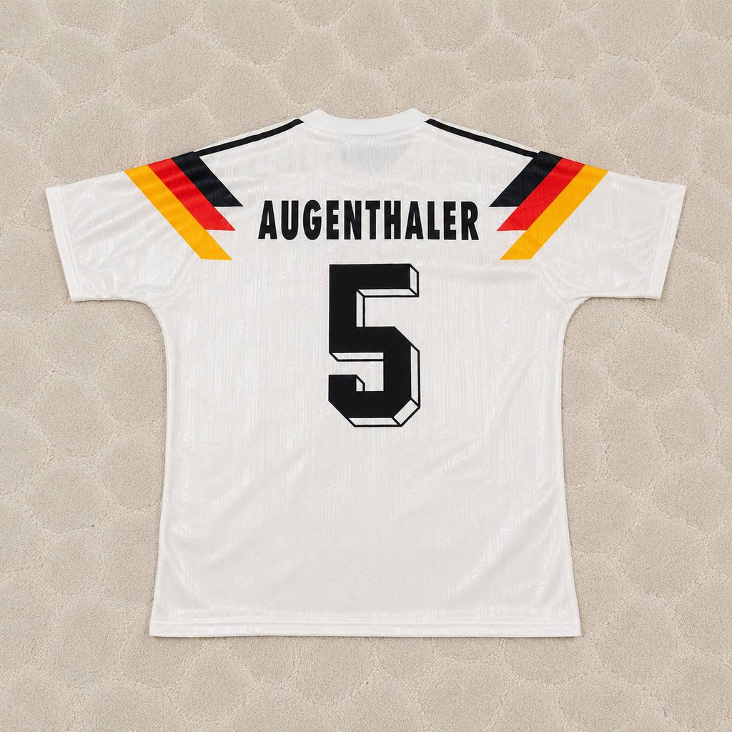 Klaus Augenthaler Deutschland WM 1990 Retro Fußballtrikot