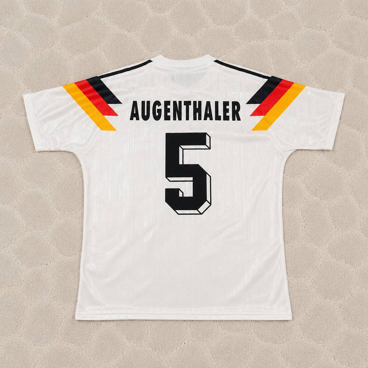 Klaus Augenthaler Deutschland WM 1990 Retro Fußballtrikot