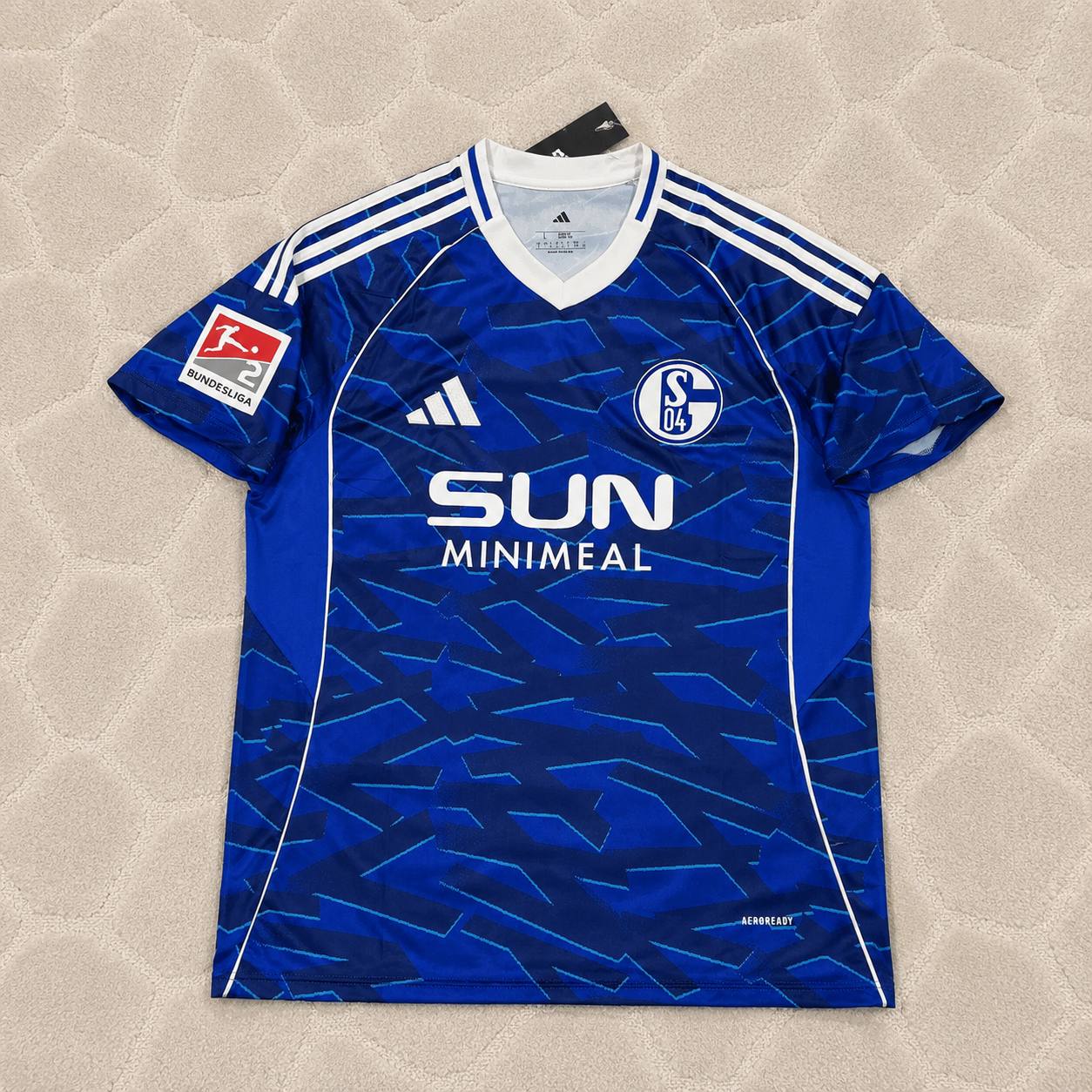 Edin Dzeko 10 Schalke 04 Neues Saison Fußballtrikot