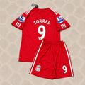 Fernando Torres Liverpool 2010/2011 Season KIDS Red Retro Football Jersey