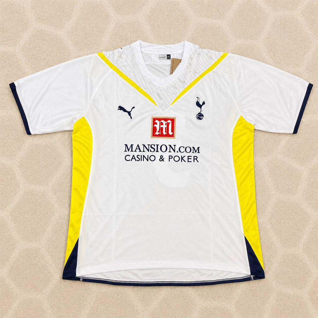 Gareth Bale Tottenham 2009–2010 White Retro Football Jersey Kit