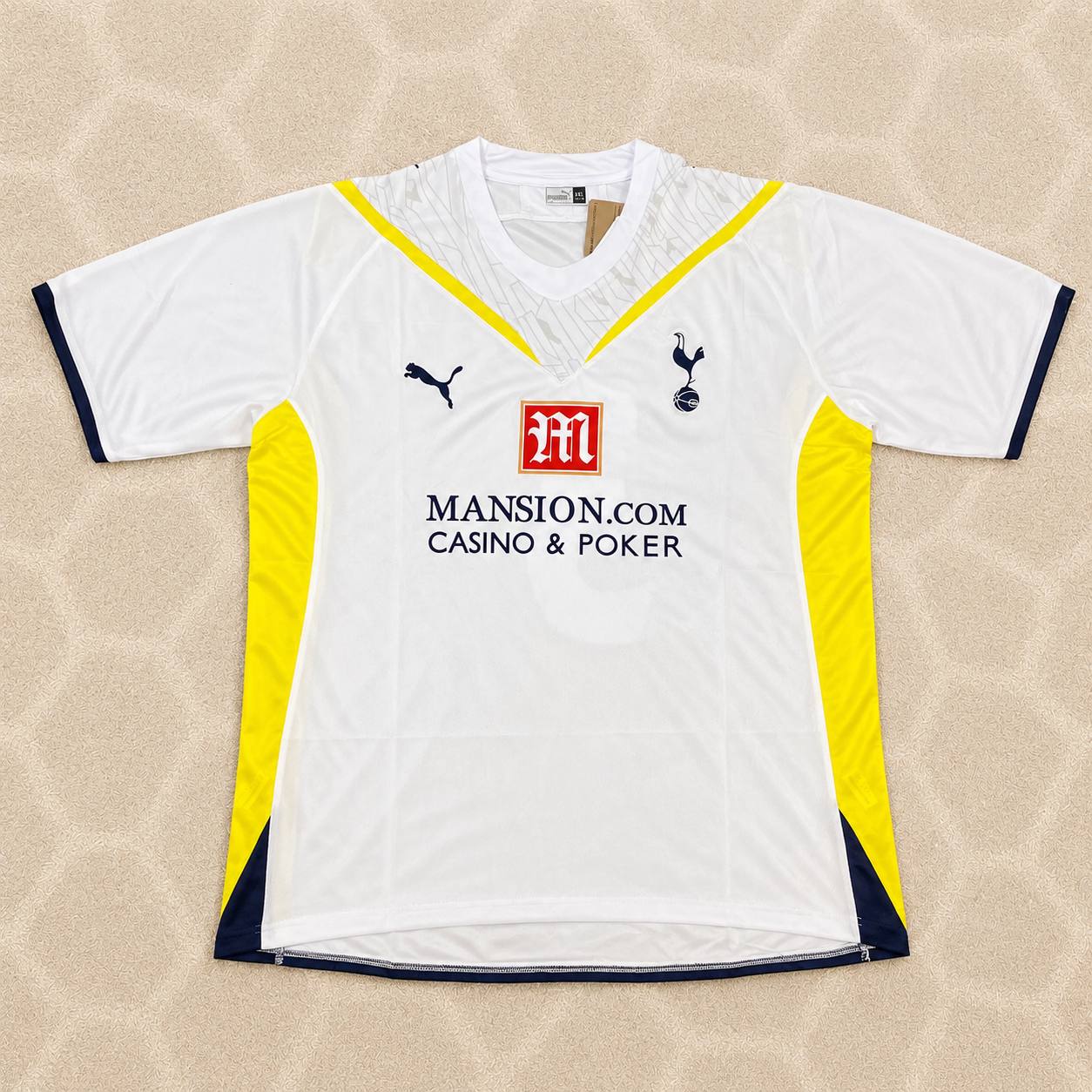 Gareth Bale Tottenham 2009–2010 White Retro Football Jersey Kit