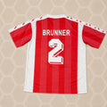 Jürgen Brunner 1. FC Nürnberg 1994 Saison Heim Retro Fußballtrikot