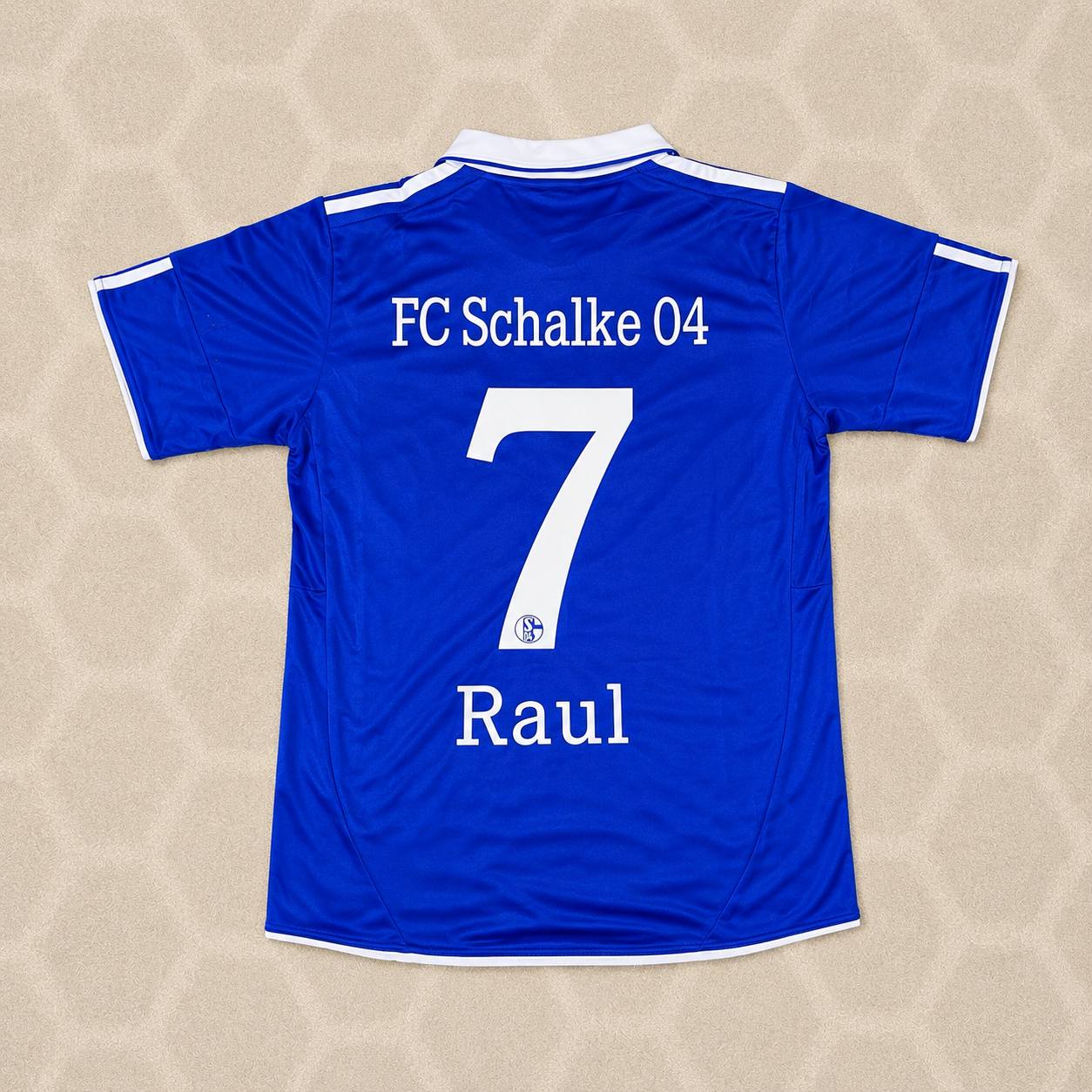 Raul Gonzalez Schalke 04 Retro Fußballtrikot Trikot