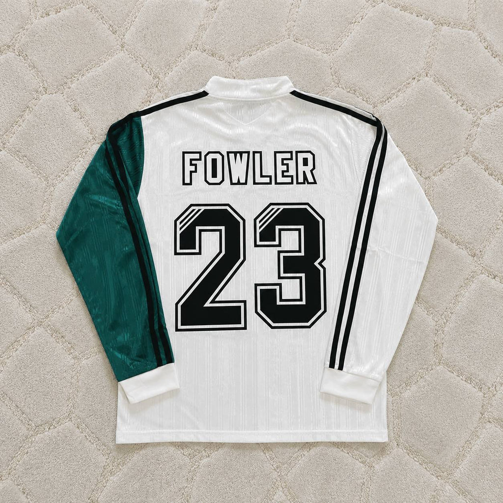 Robbie Fowler Liverpool 1995–1996 Away Retro Football Jersey Kit