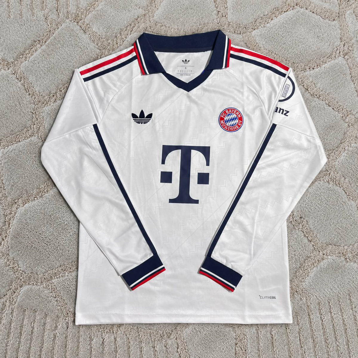 Aleksandar Pavlovic #45 Bayern Munich 2026-2027 Away Long Sleeve Jersey - Jersey Kit - Trikot Maillot