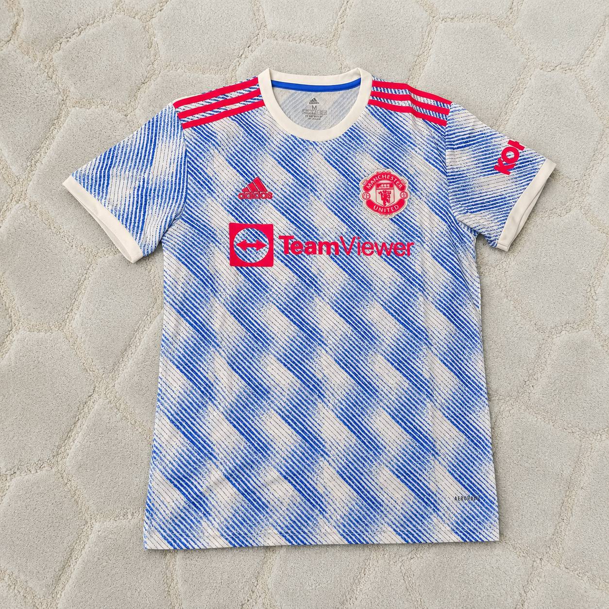 Cristiano Ronaldo Manchester United 2021-2022 Final Season Away Retro Football Jersey