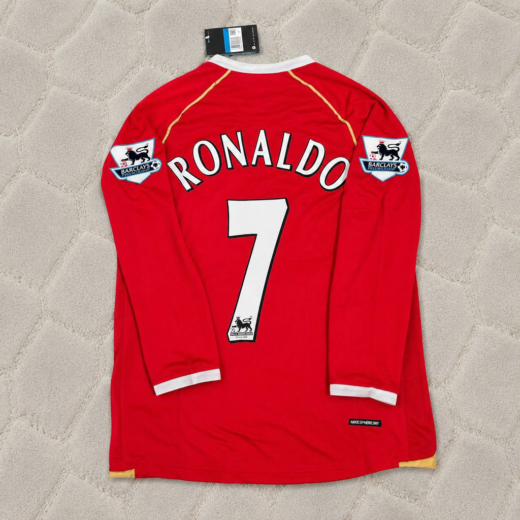 Cristiano Ronaldo Manchester United 2006-2007 Red Jersey Trikot