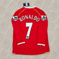 Cristiano Ronaldo Manchester United 2006-2007 Red Jersey Trikot