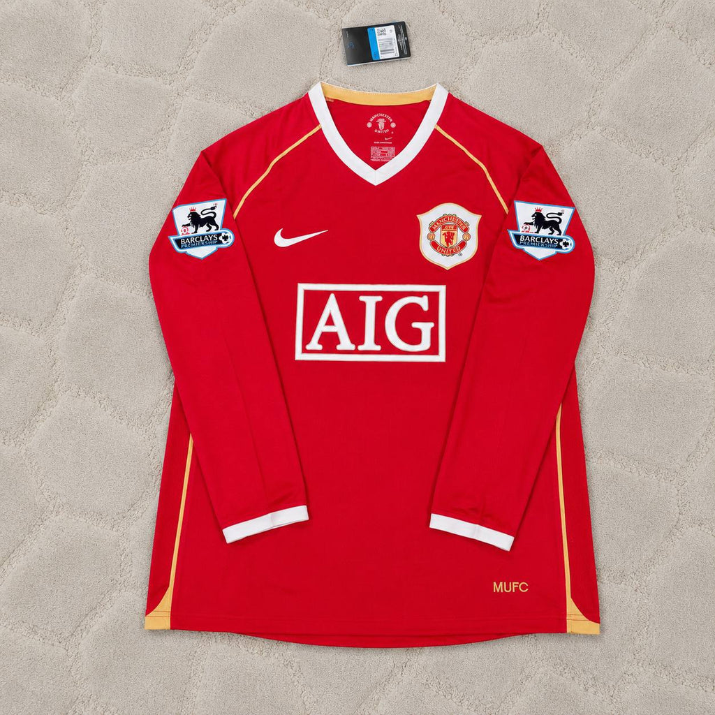 Cristiano Ronaldo Manchester United 2006-2007 Red Jersey Trikot