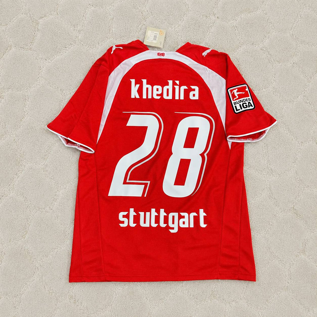 Sami Khedira VfB Stuttgart 2006-07 Auswärtstrikot Retro Football Jersey Kit