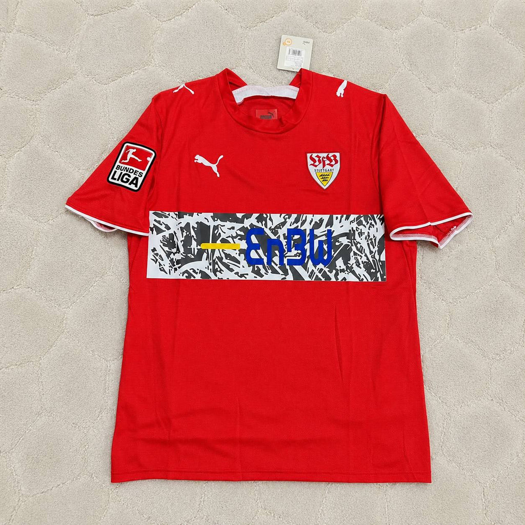 Sami Khedira VfB Stuttgart 2006-07 Auswärtstrikot Retro Football Jersey Kit