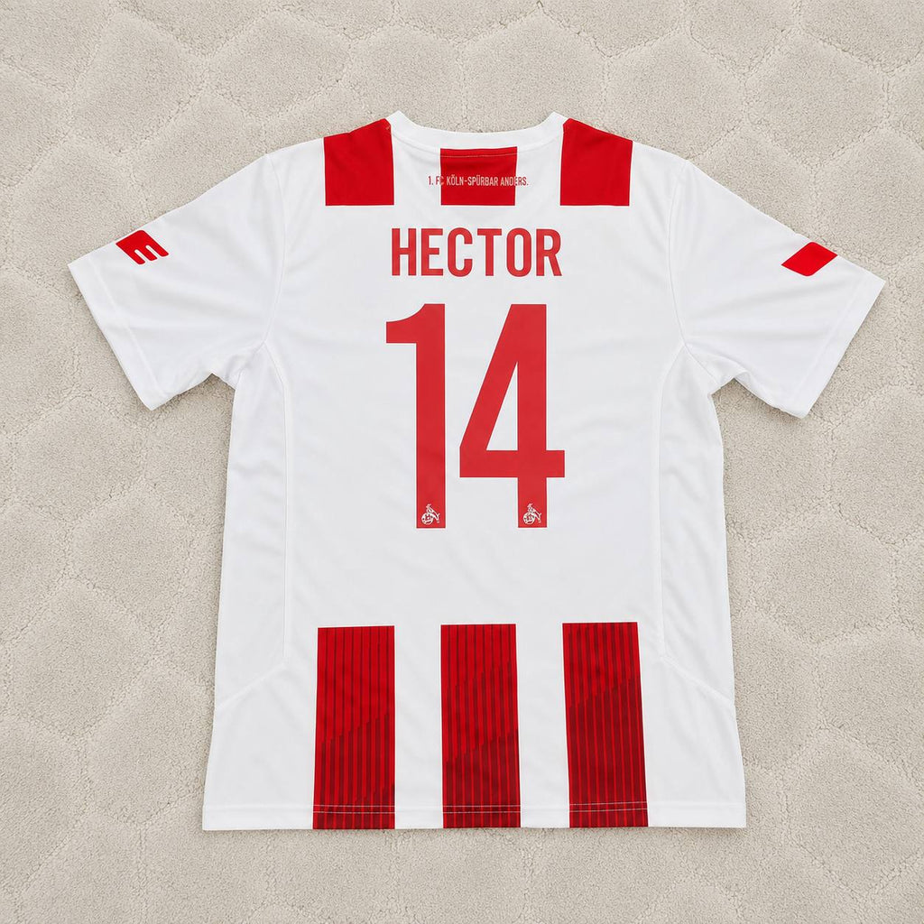 Jonas Hector 1. FC Köln Retro Football Jersey Kit