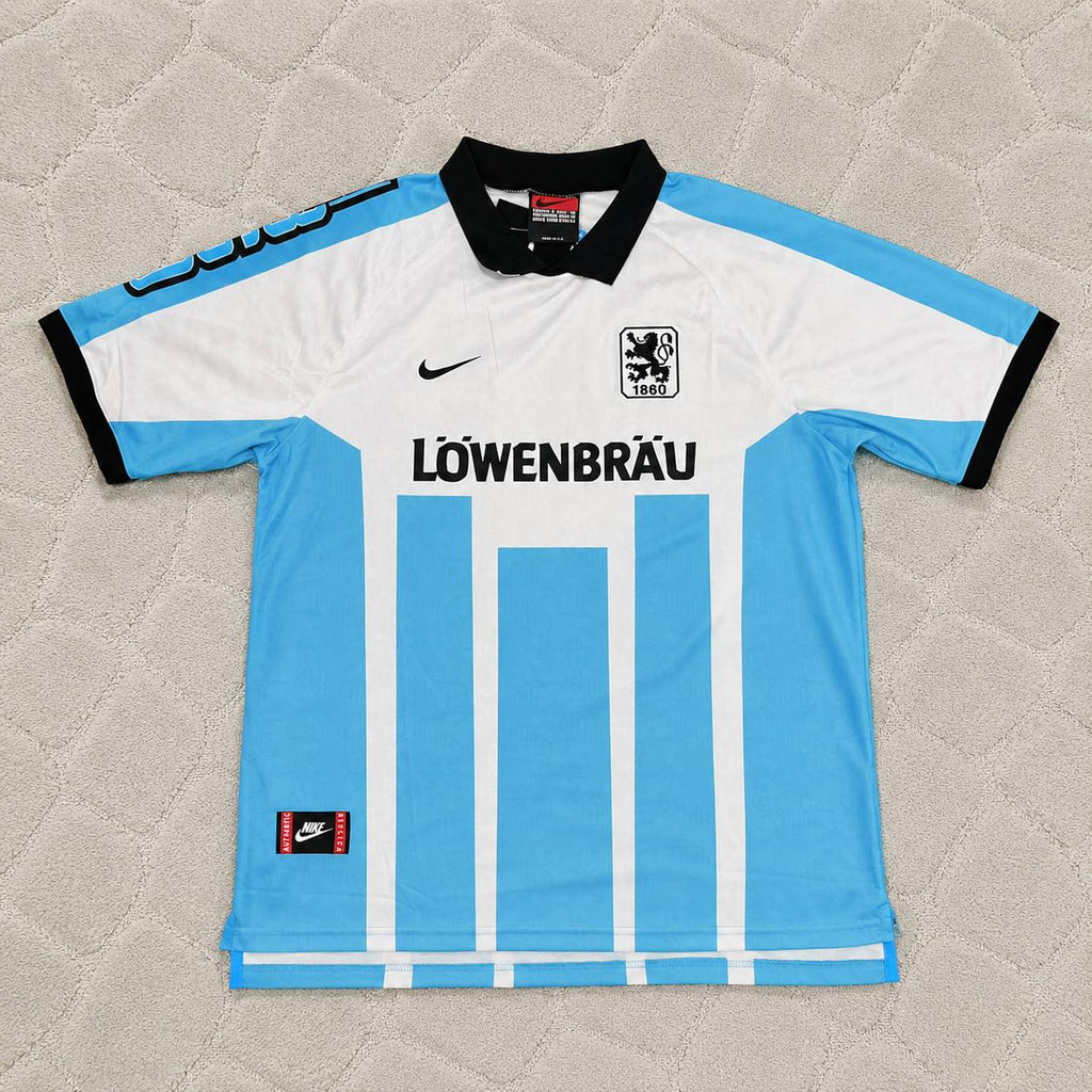 Davor Suker 1860 Munich Retro Football Jersey Kit
