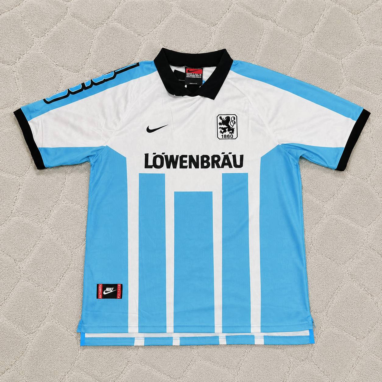 Davor Suker 1860 Munich Retro Football Jersey Kit