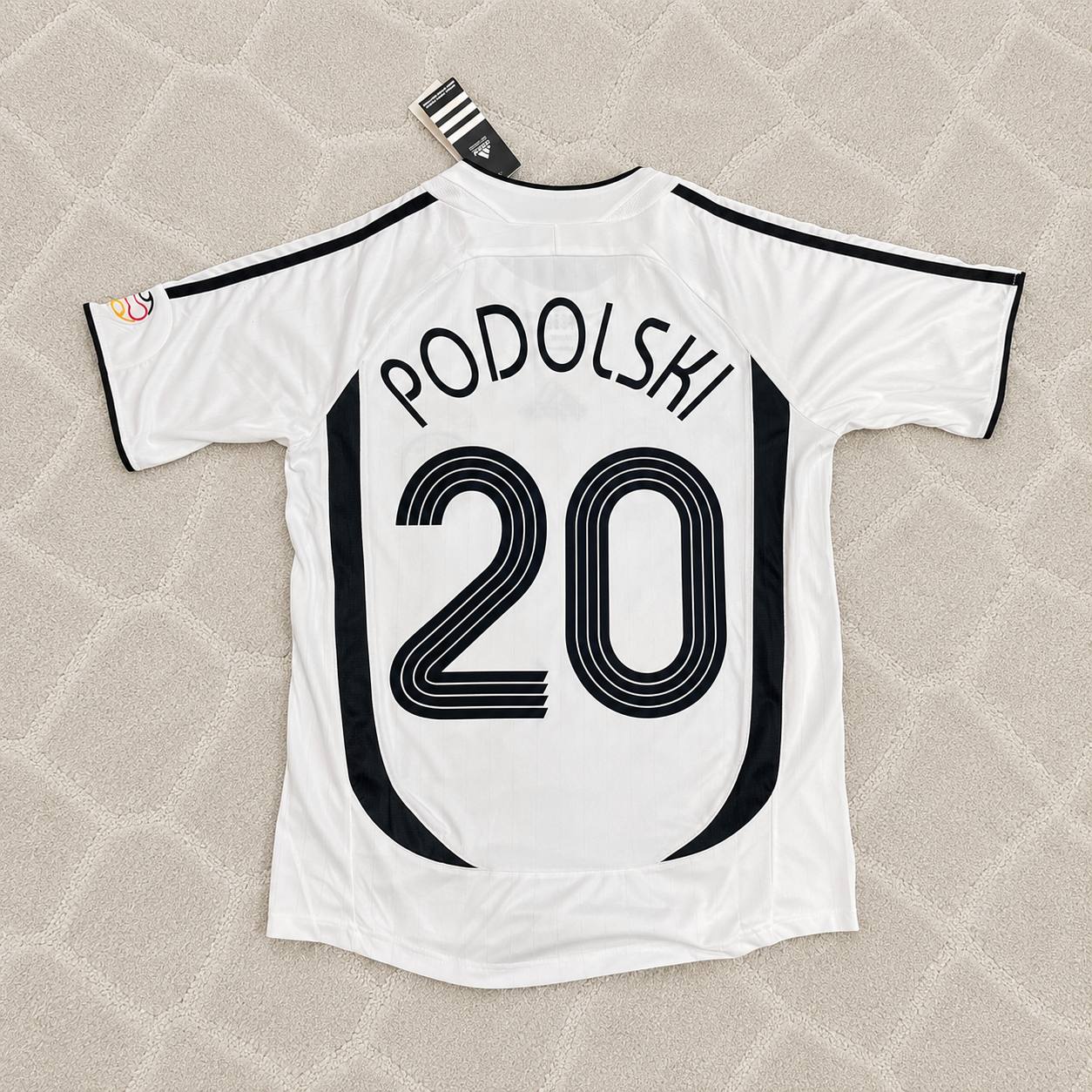 Lukas Podolski Germany 2006 World Cup Retro Football Jersey Kit